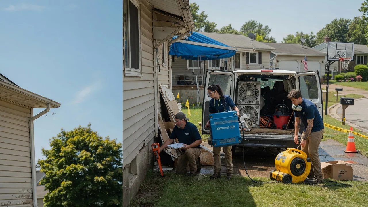 Ceiling Leak Cleanup in Youngstown, NY near me